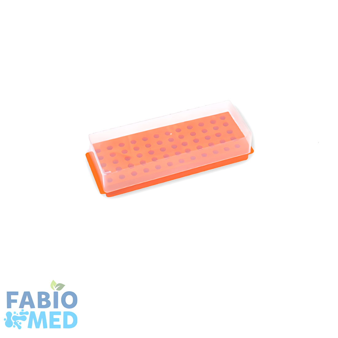 Portoir pour microtubes avec couvercle