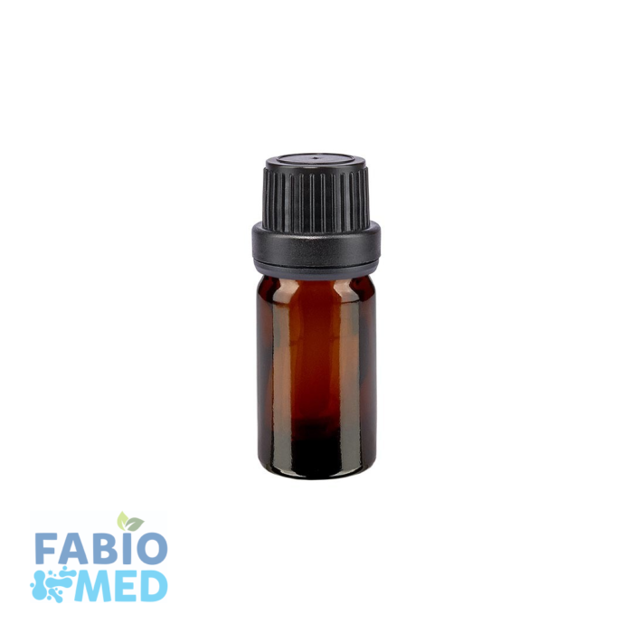 Flacon en verre ambré 5ml