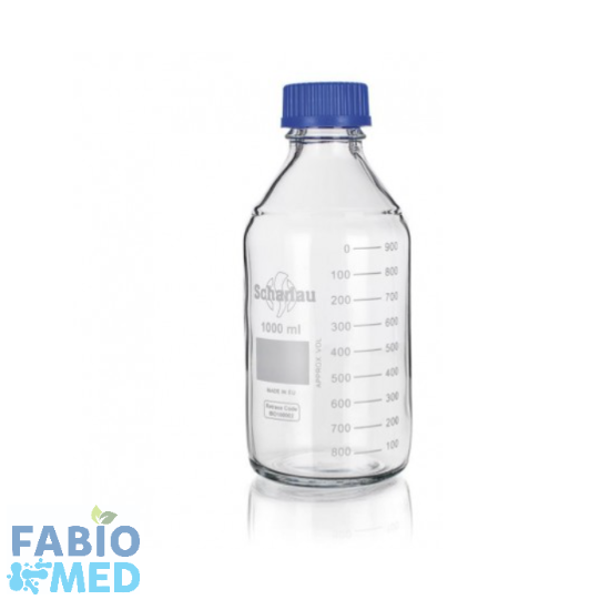Flacon ISO en verre 1L