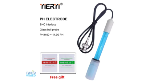 Électrode pH-mètre en verre