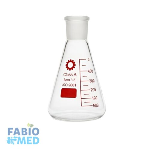 Erlenmayer en verre 500 ml col rodé 29/32